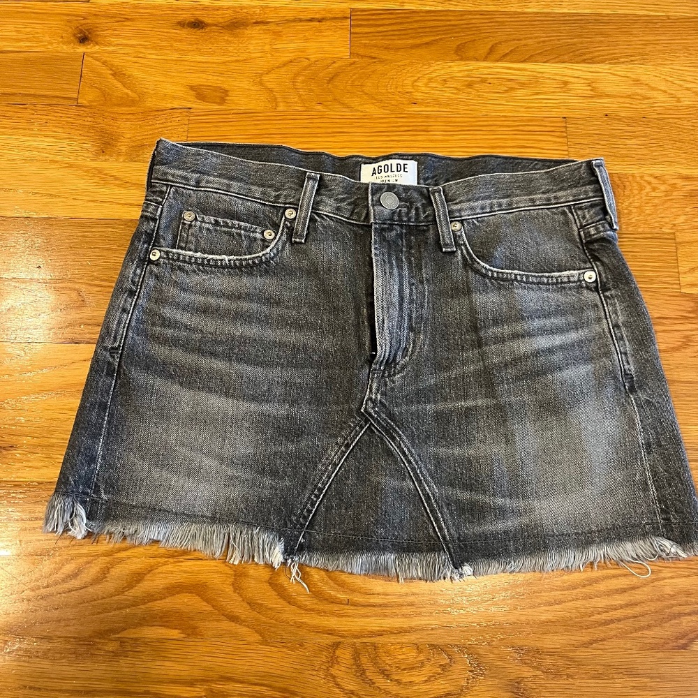 AGOLDE Jeanette Mini Skirt